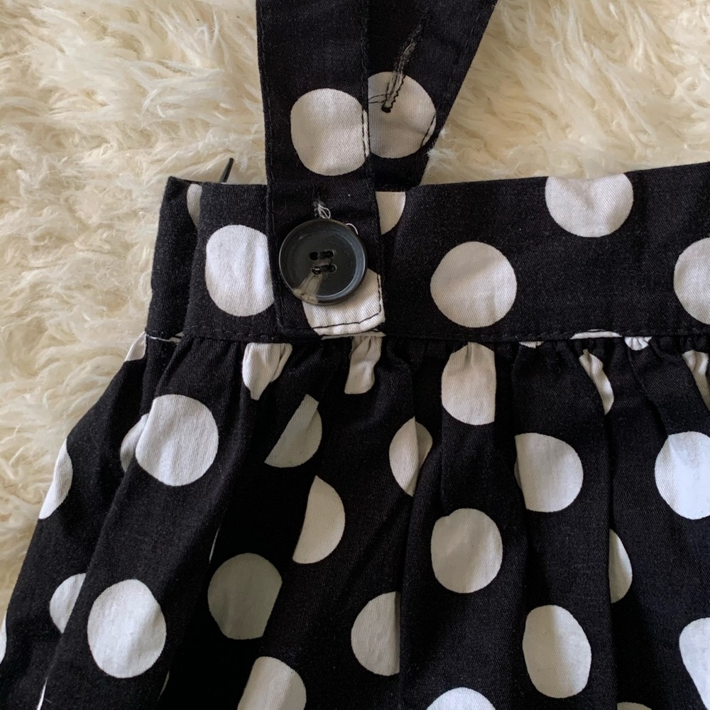 Black and white polka dot skirt - Picture 5 of 7